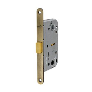 Механизм магнитный под wc для межкомнатных дверей MVM MG-2056 старая бронза 6101392 фото