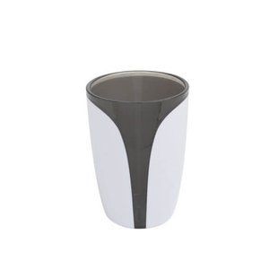 Стакан для зубних щіток Trento Arte Gray (37115) 37115 фото