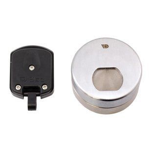 Броненакладка DISEC MAGNETIC MR125L-25D1T хром матовый 3 ключа (62557) 62557 фото