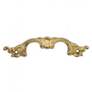 Меблева ручка Ompporro 047012L HANDLE 120 мм, полірована латунь 47161 фото
