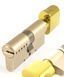 Циліндр MUL-T-LOCK INTERACTIVE+ XP 90 мм (45x45T) Ключ-Тумблер O / K CAM30 Нікель сатин / Латунь полірована