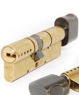Циліндр MUL-T-LOCK INTERACTIVE+ XP 115 мм (50x65T) Ключ-Тумблер O / K CAM30 Латунь / Бронза антична MTL7000007762 фото