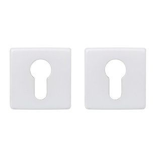 Накладка кл Fimet 211B матовый белый (47643) 47643 фото