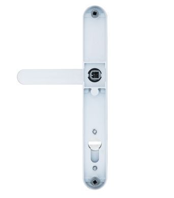 Фурнітура захисна ROSTEX PROFILE_PRO Z mov-mov DIN PLATE 92мм Фарба_біла 19 5мм 42-48мм Exlcusive WHITE Комплект RST-4063870497 фото