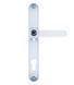 Фурнітура захисна ROSTEX PROFILE_PRO Z mov-mov DIN PLATE 92мм Фарба_біла 19 5мм 42-48мм Exlcusive WHITE Комплект