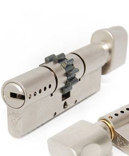 Циліндр MUL-T-LOCK INTERACTIVE+ XP 115 мм (60x55T) Ключ-Тумблер 3KEY CGW Нікель сатин / Нікель сатин MTL7000009859 фото