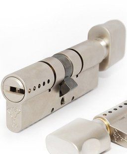 Циліндр MUL-T-LOCK INTERACTIVE+ XP 62 мм (27x35T) Ключ-Тумблер VIP_CONTROL 2KEY+3KEY CAM30 Нікель сатин / Нікель сатин MTL7000009569 фото