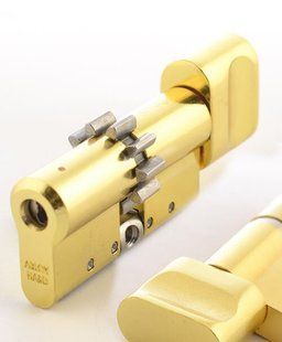 Цилиндр ABLOY PROTEC2 HARD MOD 83 мм ( 52Hx31T ) Ключ-Тумблер 3KEY CY333 CGW Латунь полированная / Латунь полированная ABL7000012499 фото
