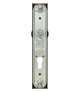 Фурнітура захисна ROSTEX 802 R fix-mov PZ PLATE 72мм Фарба_коричнева_антік 40-45мм 3клас Knob/804 BROWN Комплект RST7000008320 фото