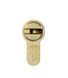 Цилиндр MUL-T-LOCK INTERACTIVE+ XP 85 мм ( 35x50T ) Ключ-Тумблер 3KEY CAM30 Латунь / Латунь полированная
