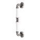 Ручка тягнуча Fimet Tasha 1028P STG-261 F45 античне залізо/білий фарфор (54260) 54260 фото