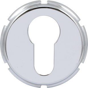 Декоративна вставка під циліндр Securemme 4010XCL хром 51920 фото