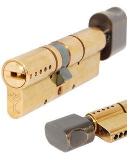 Циліндр MUL-T-LOCK INTERACTIVE+ XP 80 мм (35x45T) Ключ-Тумблер 5KEY CAM30 Латунь / Бронза антична MTL7000010661 фото