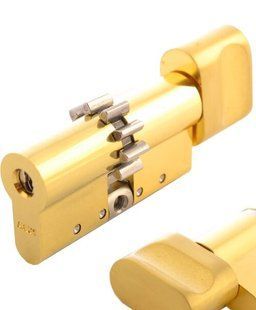 Цилиндр ABLOY PROTEC2 MOD 92 мм ( 41x51T ) Ключ-Тумблер 3KEY CY323 CGW Латунь полированная / Латунь матовая ABL7000005681 фото