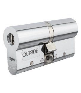 Цилиндр ABLOY PROTEC2 MOD 62 мм ( 31x31 ) Ключ-Ключ M/S CY322 CAM30 Хром полированный ABL7000002827 фото