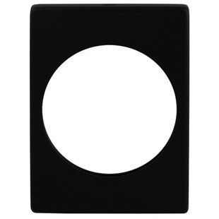 Декоративна накладка Protect для броненакладки 60X80mm d50 Black 60458 фото