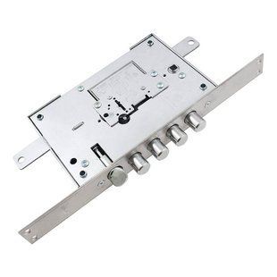 Замок Securemme 2503RCR0328S67 4-ригеля з засувкою під тяги, 5 + 1 ключ, правий 47232 фото