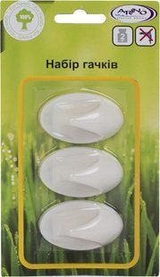 Набір гачків Arino, білий (36913) 36913 фото