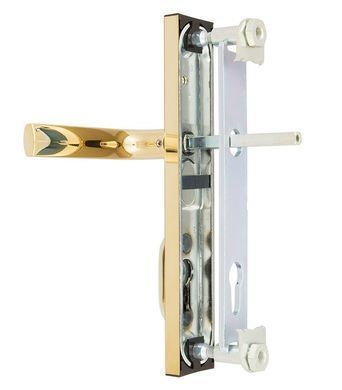 Фурнітура захисна ROSTEX R1/R4 R mov-mov DIN PLATE 85мм Титан_PVD 22мм 38-55мм 3клас 804 TI Комплект RST-4043968003 фото