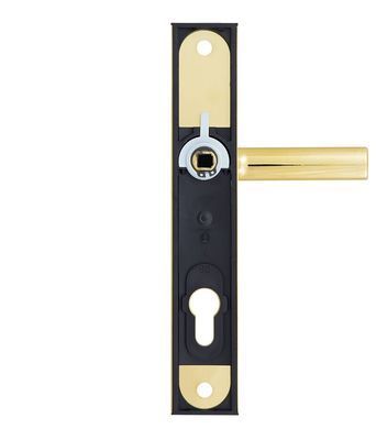 Фурнітура захисна ROSTEX R1/R4 R mov-mov DIN PLATE 85мм Титан_PVD 22мм 38-55мм 3клас 804 TI Комплект RST-4043968003 фото
