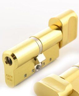 Циліндр ABLOY PROTEC2 HARD MOD 103 мм (42Hx61T) Ключ-Тумблер 5KEY CY333 CAM30 Латунь полірована / Латунь матова ABL7000017849 фото