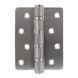 Карткова дверна Завіса RDA 100 * 3 * 3 D14mm, хром матовий