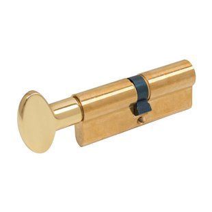 Цилиндр Mgserrature 35/31 = 66mm кл/шток L 14mm латунь 5 ключей (38961) 38961 фото