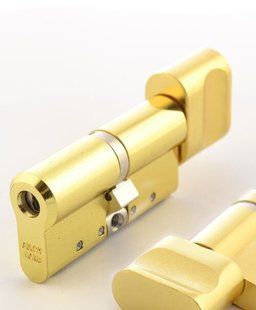 Цилиндр ABLOY PROTEC2 HARD MOD 78 мм ( 32Hx46T ) Ключ-Тумблер 5KEY CY333 CAM30 Латунь полированная / Латунь полированная ABL7000020074 фото