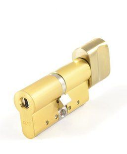 Цилиндр ABLOY PROTEC2 MOD 87 мм ( 36x51T ) Ключ-Тумблер 3KEY CY323 CAM30 Латунь матовая / Латунь матовая ABL7000018730 фото