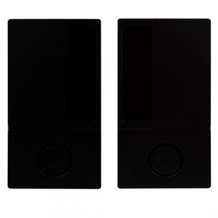 Ручка для міжкімнатних дверей AGB WAVE B300020093 під WC, чорний матовий 61344 фото