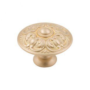 Ручка меблева Ompporro 013240H KNOB mm 40 матова латунь oro satinato (45037) 45037 фото