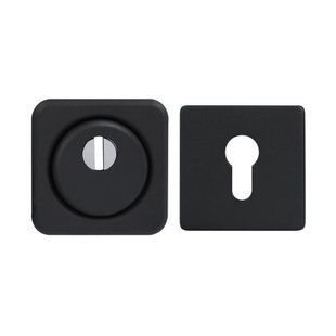 Броненакладка Protect 18mm c кольцом квадратная BLACK черный (52715) 52715 фото