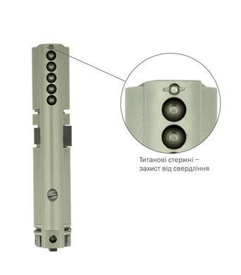 Циліндр MUL-T-LOCK DIN_MOD_KT INTERACTIVE+ 90 NST 45Zx45 CAM30 ENTR 2KEY DND3D_BLUE_INS 264G+ BOX MTL7000022461 фото