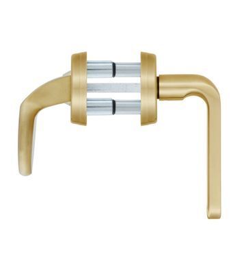 Фурнітура захисна ROSTEX *SOLID-PRO+ F fix-mov DIN PLATE 90мм Нерж.сталь_мат_титан_PVD 13мм 56-70мм 4клас Slza/Solid NEREZ_MAT_TI Комплект RST-4025158203 фото