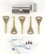 Циліндр ABLOY PROTEC2 HARD MOD 88 мм (37Hx51T) Ключ-Тумблер 5KEY CY333 CAM30 Хром матовий / Хром матовий