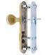Фурнітура захисна ROSTEX *SOLID-PRO+ F fix-mov DIN PLATE 90мм Нерж.сталь_мат_титан_PVD 13мм 56-70мм 4клас Slza/Solid NEREZ_MAT_TI Комплект