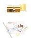 Циліндр ABLOY PROTEC2 MOD 92 мм (41x51T) Ключ-Тумблер M / S CY323 CAM30 Латунь матова / Латунь матова