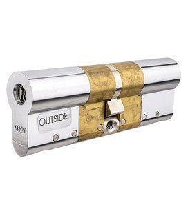 Циліндр ABLOY PROTEC2 MOD 92 мм (36x56) Ключ-Ключ 3KEY CY322 CAM30 Хром полірований ABL7000003495 фото