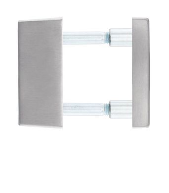Фурнітура захисна ROSTEX *QUADRUM R/H fix-mov DIN SQUARE Нерж.сталь_мат 23мм 38-45мм 3клас Hranate/Treviso NEREZ_MAT Комплект RST-4034217203 фото