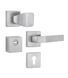 Фурнітура захисна ROSTEX *QUADRUM R/H fix-mov DIN SQUARE Нерж.сталь_мат 23мм 38-45мм 3клас Hranate/Treviso NEREZ_MAT Комплект