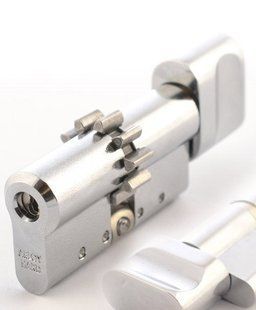 Циліндр ABLOY PROTEC2 HARD MOD 73 мм (42Hx31T) Ключ-Тумблер 3KEY CY333 CGW Хром полірований / Хром полірований ABL7000003496 фото
