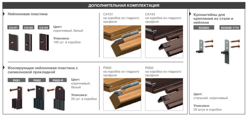Порог алюминиевый с резиновой вставкой Comaglio 1703 ACU (83-73 см) (54234) 54234 фото