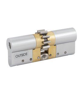 Цилиндр ABLOY PROTEC2 MOD 112 мм ( 51x61 ) Ключ-Ключ 3KEY CY322 CGW Хром матовый ABL7000000327 фото