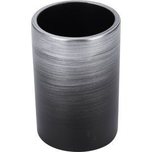 Стакан для зубних щіток Trento Silver Stone, сірий 57911 фото