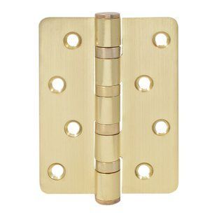 Завіса RDA 100 * 3 * 3 (4 підш. нерж. сталь) закр. R7 полірована латунь (52216) 52216 фото