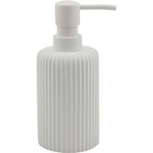Дозатор рідкого мила Trento Paint Bianco, білий 58810 фото