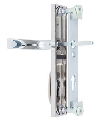 Фурнітура захисна ROSTEX R1/R4 R mov-mov DIN PLATE 72мм Хром_полірований 22мм 38-55мм 3клас 804 CR Комплект RST-4043110103 фото