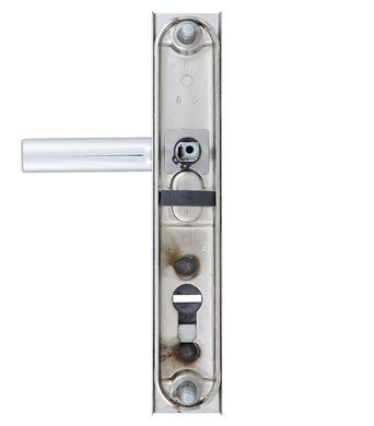 Фурнітура захисна ROSTEX R1/R4 R mov-mov DIN PLATE 72мм Хром_полірований 22мм 38-55мм 3клас 804 CR Комплект RST-4043110103 фото