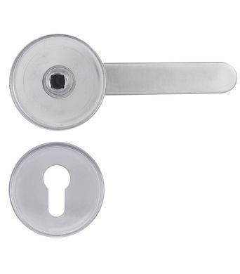 Фурнітура захисна ROSTEX *ROTONDUM R/S mov-mov DIN ROUND Нерж.сталь_мат 23мм 38-45мм 3клас Solid NEREZ_MAT Комплект RST-4033557273 фото