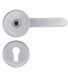 Фурнітура захисна ROSTEX *ROTONDUM R/S mov-mov DIN ROUND Нерж.сталь_мат 23мм 38-45мм 3клас Solid NEREZ_MAT Комплект